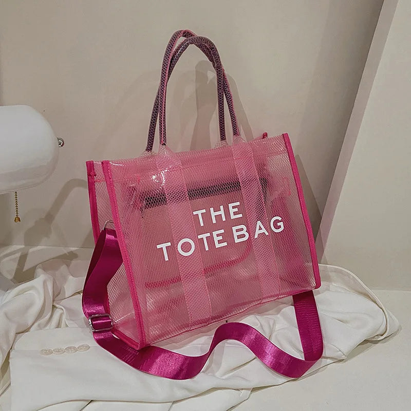 Summer Glow Clear Tote Bag