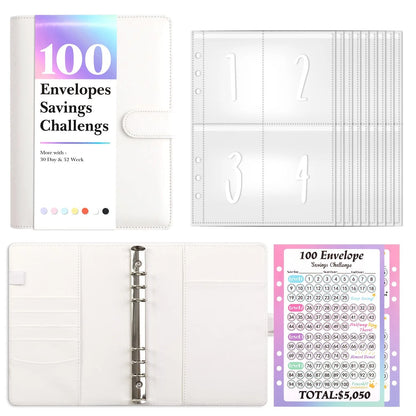 A5 100 Envelopes Money Saving Challenge