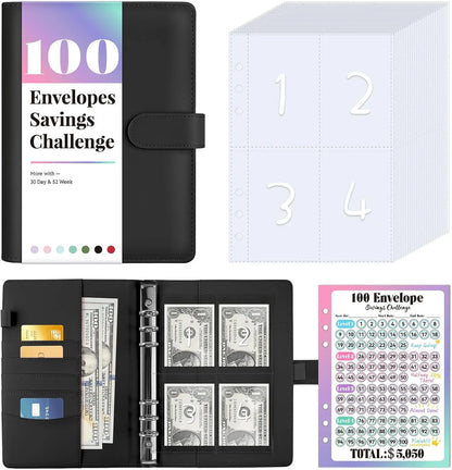A5 100 Envelopes Money Saving Challenge