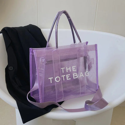 Summer Glow Clear Tote Bag