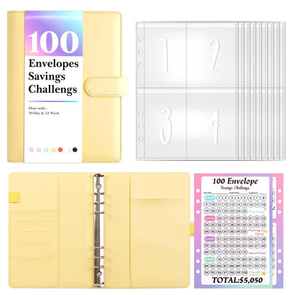 A5 100 Envelopes Money Saving Challenge