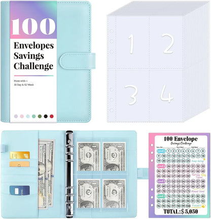 A5 100 Envelopes Money Saving Challenge